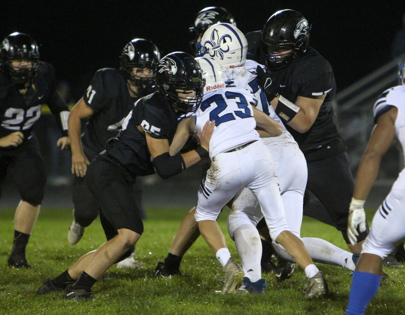 Saint Croix Falls at Bloomer football 9-24-21